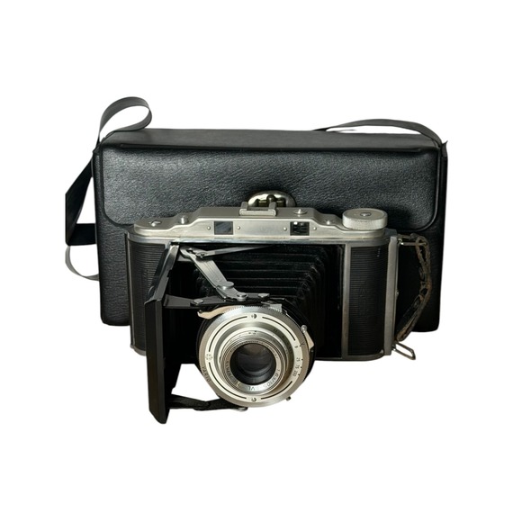 braun Other - Braun Norca Super Folding Camera Steinheil-Cassar 105mm f6.3 Vario Lens Germany